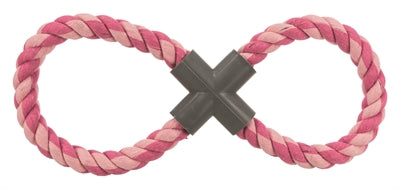 Trixie Doppelzug Spielzeug 8-Förmig Seilwatte Sortiert 35 Cm 3 St