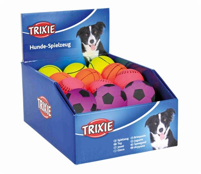 Trixie Schwimmender Schaumstoff Neonball Sortiert 6X6X6 Cm 24 St