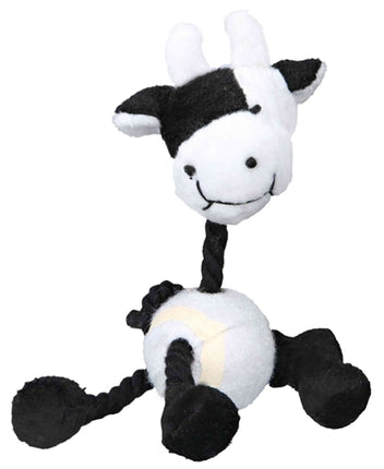Trixie Plüschtier Mit Seil Und Tennisball Sortiert 16 Cm 3 St