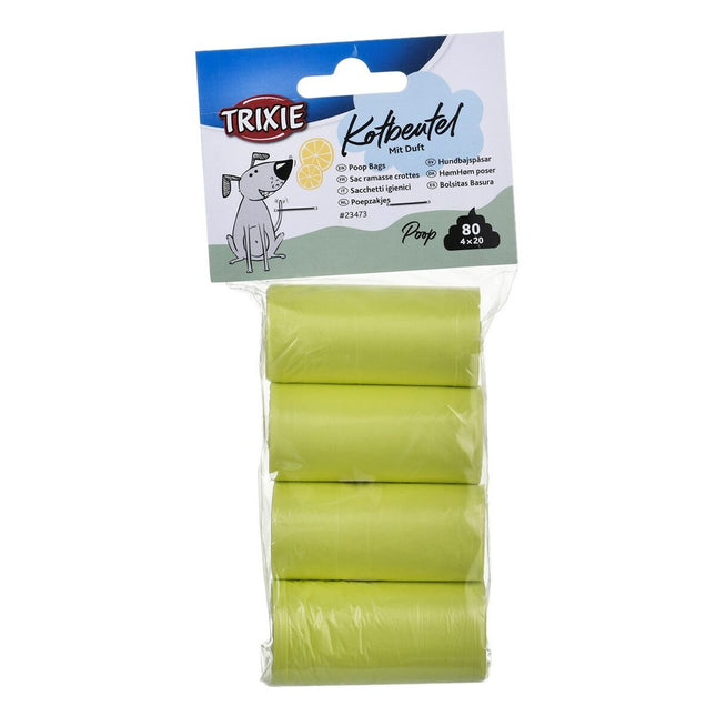 Trixie Soppåse Trixie 80 Antal Gul Plast (4 Delar) (4 Antal)