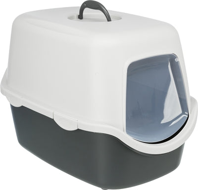Trixie Katzenklo Vico Mit Haube Dunkelgrau / Hellgrau 56X40X40 Cm