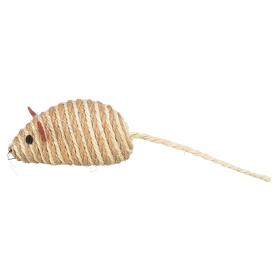 Trixie Maus Sisal Sortiert 10 Cm 4 St