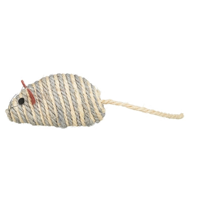 Trixie Maus Sisal Sortiert 10 Cm 4 St