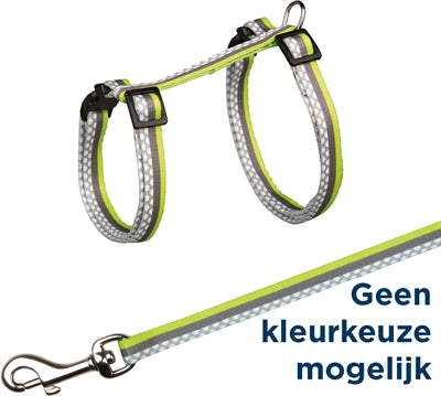 Trixie Katzengeschirr Mit Leine Freshline Spot Assorted 27-45X1 Cm 120 Cm 4 Stück