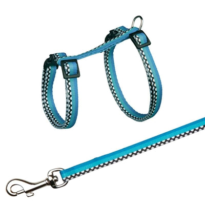 Trixie Katzengeschirr Mit Leine Freshline Spot Assorted 27-45X1 Cm 120 Cm 4 Stück