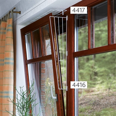 Trixie Für Fenster Im Obergeschoss/Untergeschoss Weiss 65X16 Cm 2 Pcs