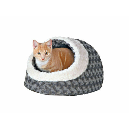 Trixie Grotta För Katt Trixie Kaline Grå Kräm 35 × 26 × 41 Cm