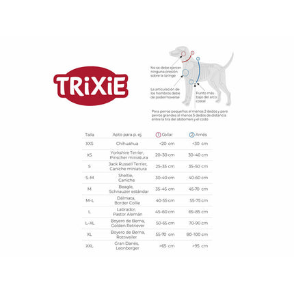 Trixie Koppling För 2-Hundsledning Trixie Premium Röd