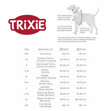 Trixie Koppling För 2-Hundsledning Trixie Premium Röd