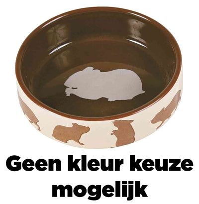 Trixie Futterschale Hamster Motiv Keramik Asssorti 80 Ml 8 Cm 4St