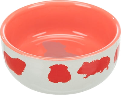 Trixie Futterschale Meerschweinchen Motiv Keramik Assorti 250 Ml 11 Cm 4 Stück
