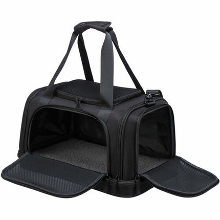 Trixie Handväska För Husdjur Trixie Airline Plane Svart Polyester Eva-Gummi 28 × 25 × 44 Cm
