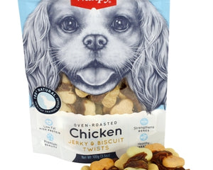 Wanpy Imwanpy Geröstetes Hühnerfleisch / Biskuit-Twists