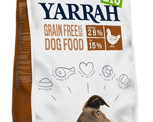 Yarrah Bio-Hundeknabber, Getreidefrei, Huhn/Fisch