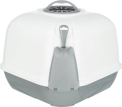 Trixie Katzenklo Maro Eckmodell Weiss/Grau 60X52X43 Cm