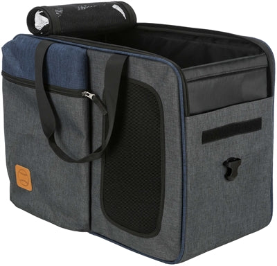 Trixie Hund Tasche Rucksack Tara 2 In 1 Grau / Blau 50X25X38 Cm