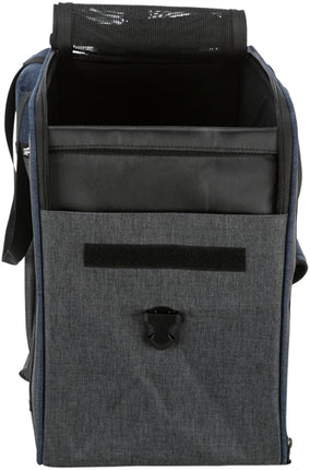 Trixie Hund Tasche Rucksack Tara 2 In 1 Grau / Blau 50X25X38 Cm