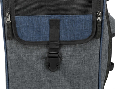 Trixie Hund Tasche Rucksack Tara 2 In 1 Grau / Blau 50X25X38 Cm