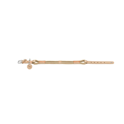 Hunter Hundhalsband Hunter Malia Beige M/L 45-54 Cm