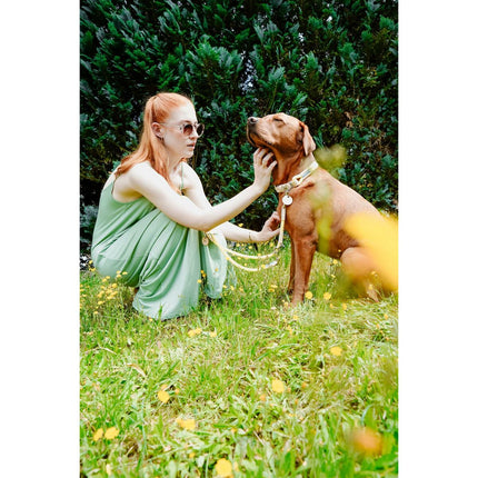Hunter Hundhalsband Hunter Malia Lime 12 40-49 Cm