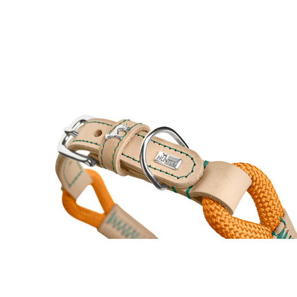 Hunter Hundhalsband Hunter Malia Orange S/M 35-44 Cm