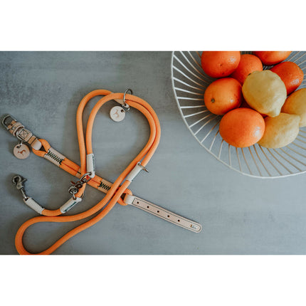 Hunter Hundhalsband Hunter Malia Orange S/M 35-44 Cm