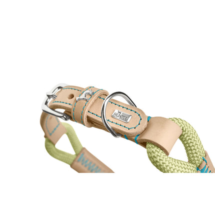 Hunter Hundhalsband Hunter Malia Grön L 50-59 Cm