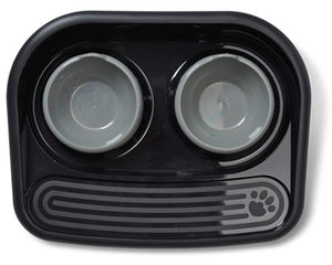 Savic Futterstation Happy Planet Schwarz