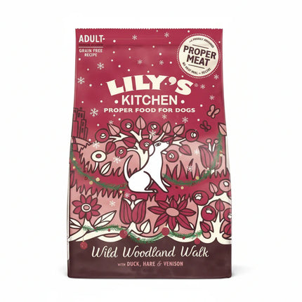 Lily's Kitchen Dog Erwachsene Ente / Lachs / Hirsch (7 KG / 12 KG )