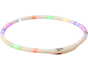 Trixie Leuchtendes Hundehalsband Usb Silikon Wiederaufladbar Multicolour