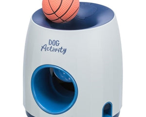 Trixie Hund Aktivität Strategie Spiel Ball &amp; Leckerli Weiss/Blau