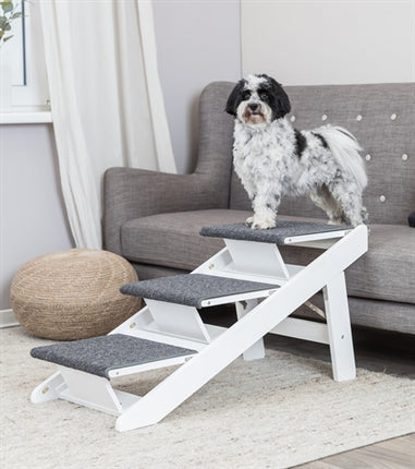 Trixie Mit Klappbaren Stufen Mdf Weiss 44X106X46 Cm