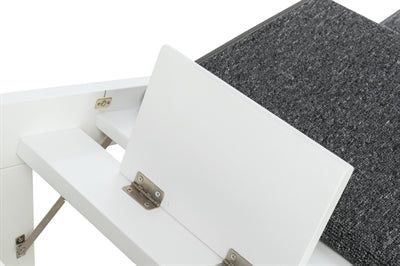 Trixie Mit Klappbaren Stufen Mdf Weiss 44X106X46 Cm