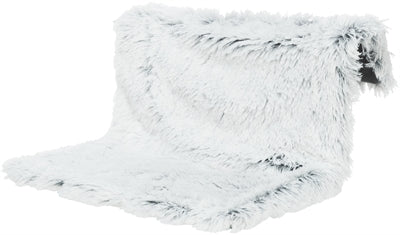 Trixie Hängematte Harvey Langhaar Plüsch / Velours Weiss Schwarz 45X31X26 Cm