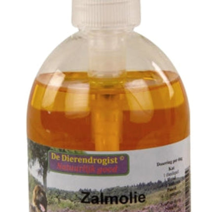 Dierendrogist Tierische Hefe Lachsöl Mit Spender