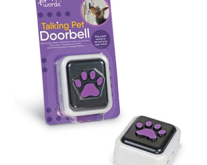 Hunger For Words Sprechende Haustiertürklingel