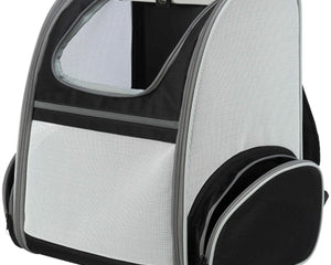 Trixie Dog Rucksack Chloe Hellgrau/Schwarz