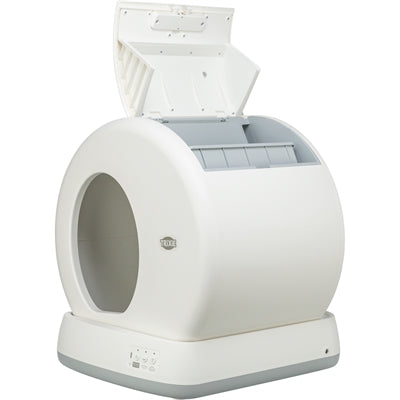 Trixie Selbstreinigendes Katzenklo Kunststoff Weiss