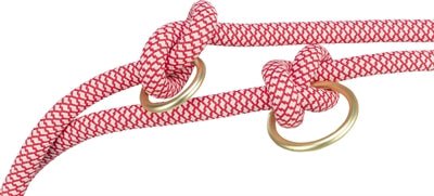 Trixie Soft Rope Hundeleine Verstellbar Rot/Creme 200X1 Cm