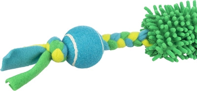 Trixie Hundespielzeug Bungee Tugger Mit Tennisball Polyester 85 Cm 2 St