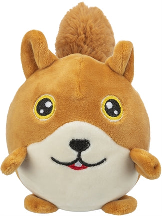 Trixie Hundespielzeug Eichhörnchen Rund Plüsch 13 Cm 2 St