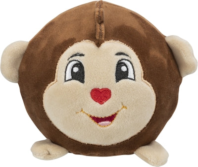 Trixie Hundespielzeug Affe Rund Plüsch 11 Cm 2 St