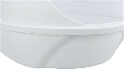 Trixie Katzenklo Simao Hoher Rand Weiss 48X58X30 Cm