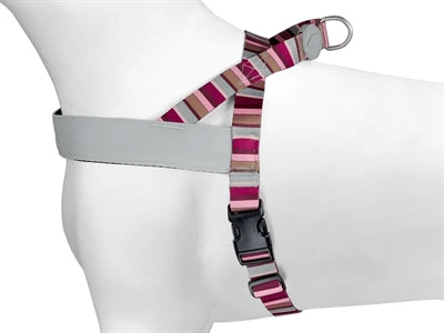 Morso Norwegisches Hundegeschirr Recycelt Skyline Rot/Rosa