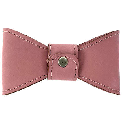 Sazzz Fliege Glamper Klassisches Leder Rosa
