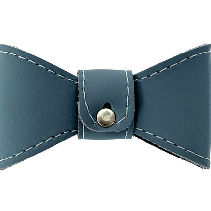 Sazzz Fliege Glamper Classic Leder Hellblau