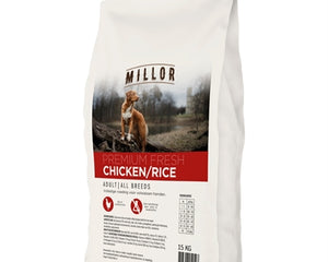 Millor Premium Extrudiertes Frisches Huhn Für Erwachsene / Reis