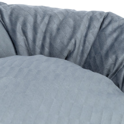Trixie Hundekorb Alena Rund Blau/Grau