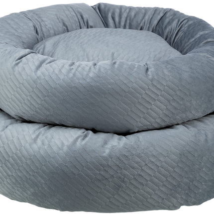 Trixie Hundekorb Alena Rund Blau/Grau