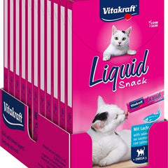 Vitakraft Cat Cat Flüssiger Snack Lachs &amp; Omega